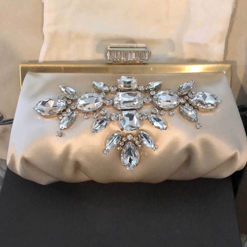 New with Tags and Box Badgley Mischka Clutch Bag! - Picture 2 of 5